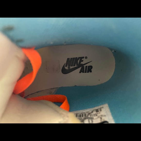SOLD!!! Nike Shoes | Jordan 1 Retro High Off-White University Blue - Picture 5 of 9